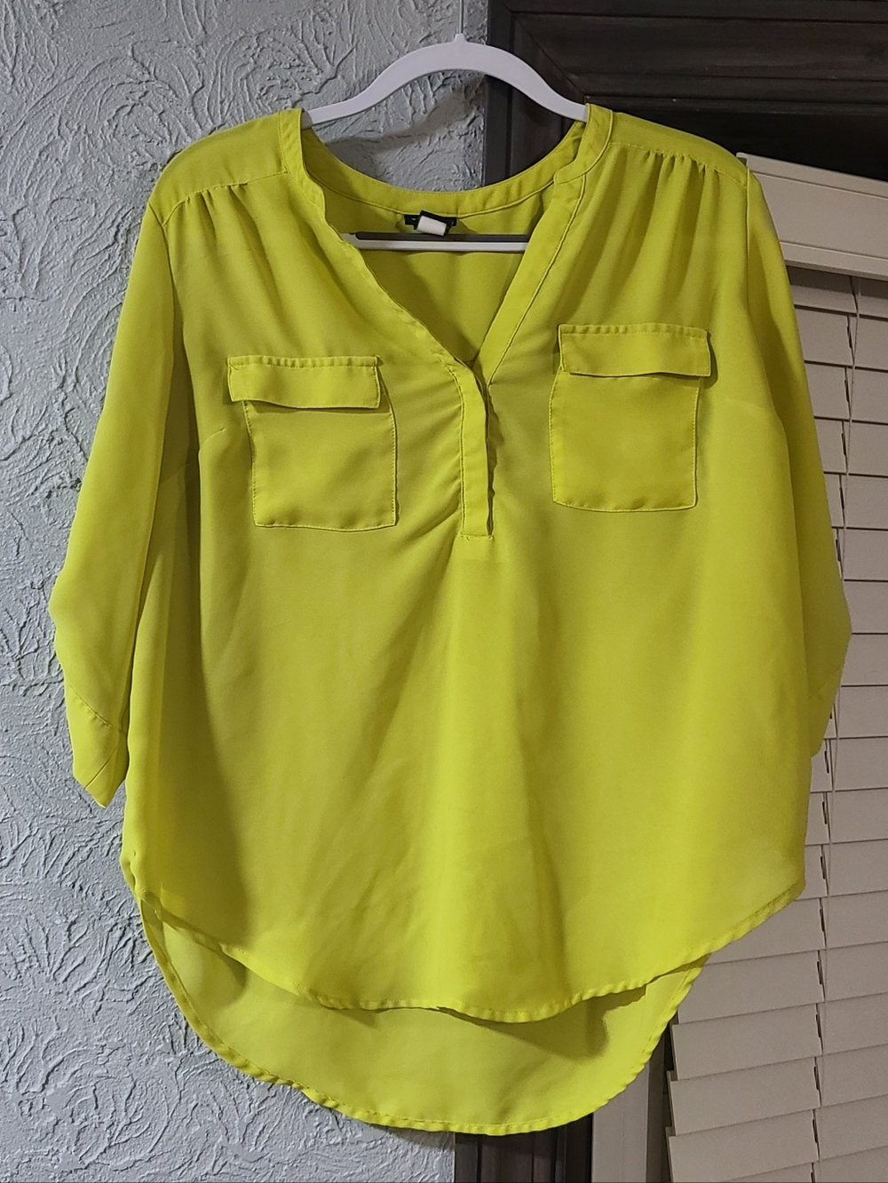 Torrid Harper 3/4 Sleeve Pullover Blouse